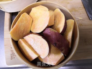 蒸红薯的做法步骤：3