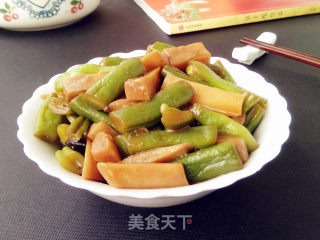 杏鲍菇炖豆角的做法步骤：9