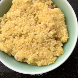 花生莲子糯米饭的做法步骤：13