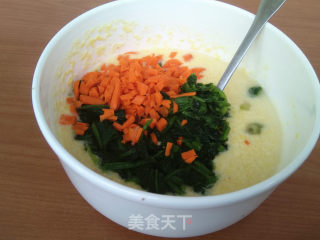 菠菜小饼的做法步骤：6