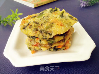 菠菜小饼的做法步骤：8