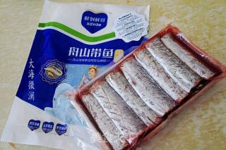 醋焖带鱼的做法步骤：1
