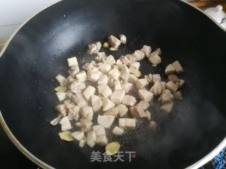鸡腿香菇南瓜焖饭的做法步骤：7