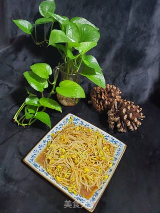 肉末炒黄豆芽的做法步骤：8