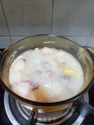 猪脚肉炖笋片的做法步骤：7