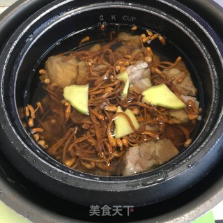虫草花炖排骨的做法步骤：6