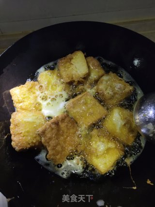 锅塌豆腐的做法步骤：4