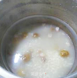 咸肉板栗大米粥的做法步骤：8