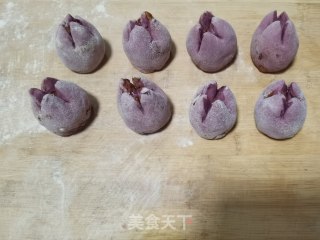 红枣紫薯小馒头的做法步骤：13