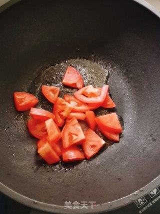 番茄鸡蛋手擀面的做法步骤：8