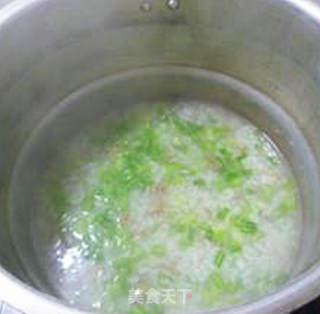 香芹鸭肝大米粥的做法步骤：10