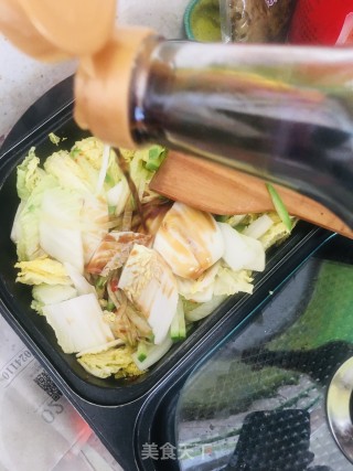 白菜炖粉条的做法步骤：5