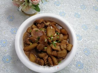 萝卜烧肉的做法步骤：9