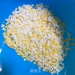 黑糖红枣双米藕的做法步骤：1