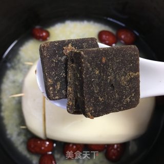黑糖红枣双米藕的做法步骤：6