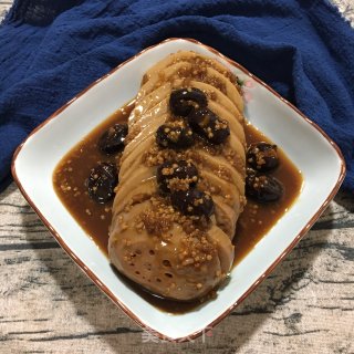 黑糖红枣双米藕的做法步骤：11