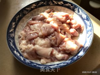 猪杂油菜汤的做法步骤：3