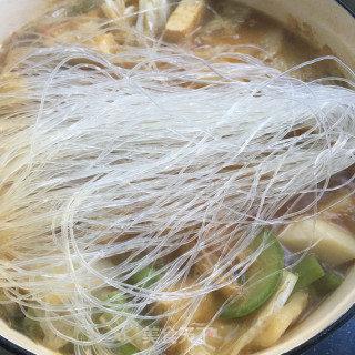 白菜豆腐炖粉丝的做法步骤：11