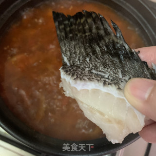 番茄龙胆鱼尾汤的做法步骤：9
