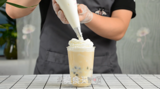 麻薯大红袍奶茶热饮做法的做法步骤：10