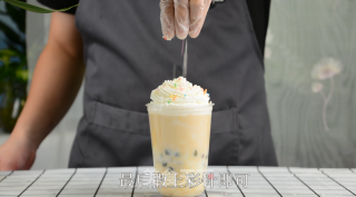 麻薯大红袍奶茶热饮做法的做法步骤：11