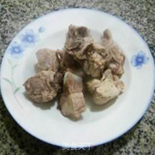 板栗排骨大米粥的做法步骤：3