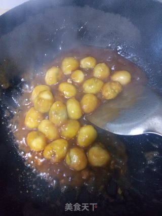 糖醋虎皮鹌鹑蛋的做法步骤：7
