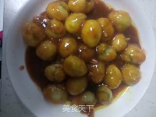 糖醋虎皮鹌鹑蛋的做法步骤：8