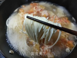 西红柿挂面汤的做法步骤：7