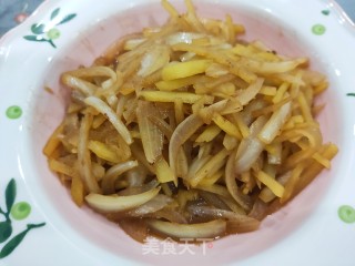 土豆丝炒洋葱的做法步骤：12