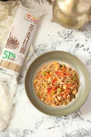 农家烩荞面的做法步骤：11