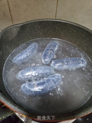 烤墨鱼肠的做法步骤：3