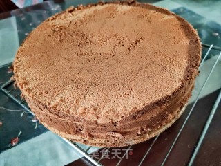 10寸斑马纹戚风蛋糕的做法步骤：33