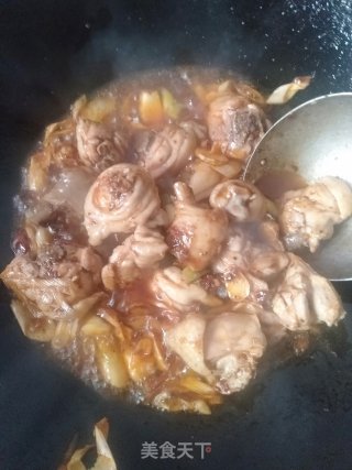 板栗烧鸡的做法步骤：9