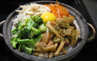 石锅牛肉饭的做法步骤：14