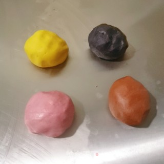 星空蛋黄酥的做法步骤：10