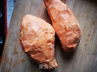 蜂蜜红薯片的做法步骤：2