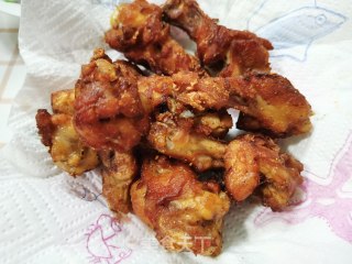 酥翅根的做法步骤：11