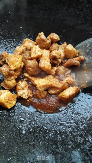 豆角炖肉的做法步骤：3