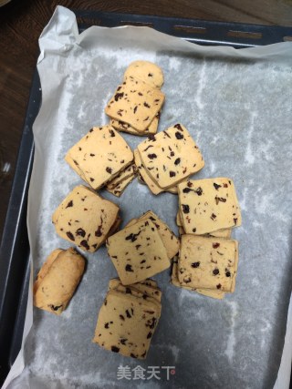 蔓越莓饼干的做法步骤：11