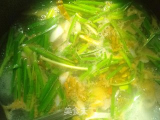 泡菜猪肝汤的做法步骤：9