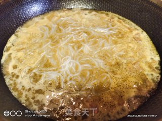 咖喱牛肉粉丝煲的做法步骤：5