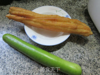 油条炒夜开花的做法步骤：1