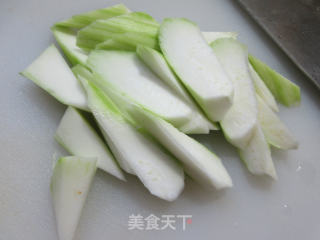 油条炒夜开花的做法步骤：4