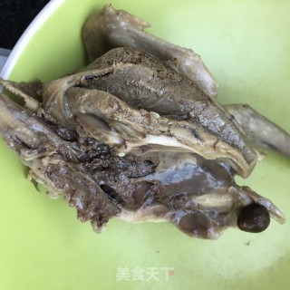 虫草花拌鸽胸肉的做法步骤：8