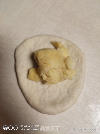 奶黄杏仁面包的做法步骤：10