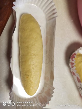 南瓜芝麻鸡肉面包的做法步骤：8