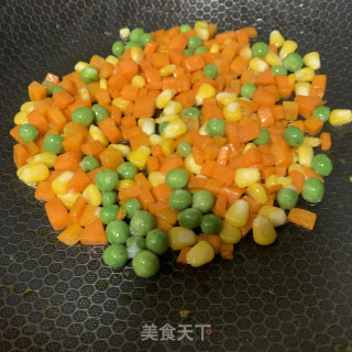 快手炒饭的做法步骤：6