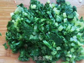 萝卜缨香菇豆腐粉条包的做法步骤：11