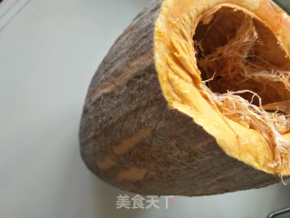 桂花酒酿南瓜豆沙圆子的做法步骤：1